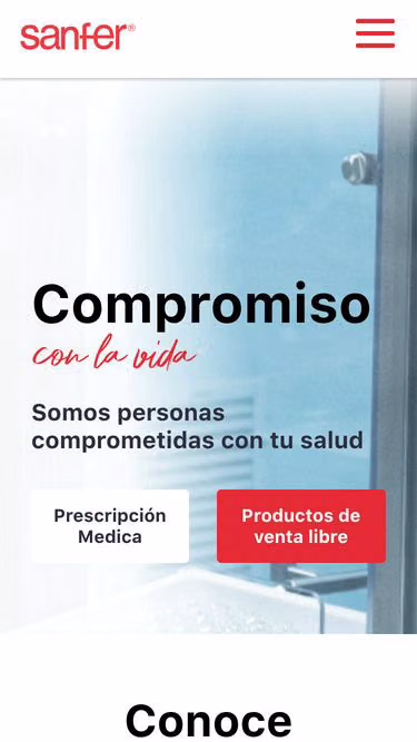 Screenshot of corex.mx