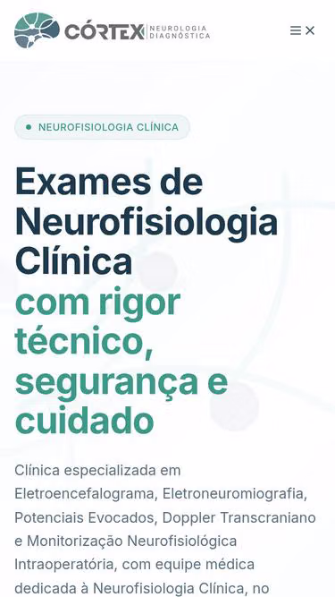 Screenshot of cortex.med.br