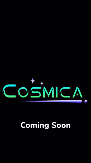 Screenshot of cosmica.rocks