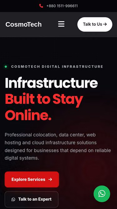 Screenshot of cosmo.bd