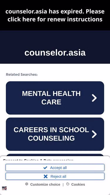 Screenshot of counselor.asia