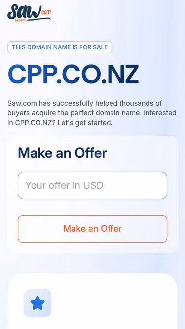 Screenshot of cpp.co.nz