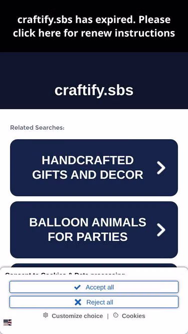 Screenshot of craftify.sbs