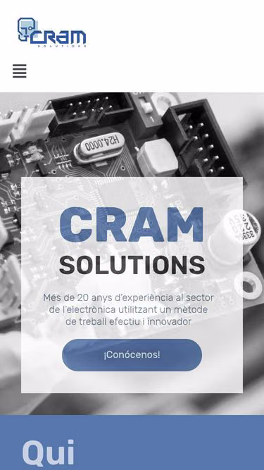 Screenshot of cram.cat