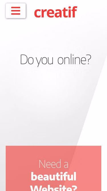 Screenshot of creatif.site