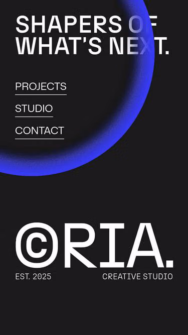 Screenshot of cria.studio