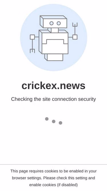 Screenshot of crickex.news