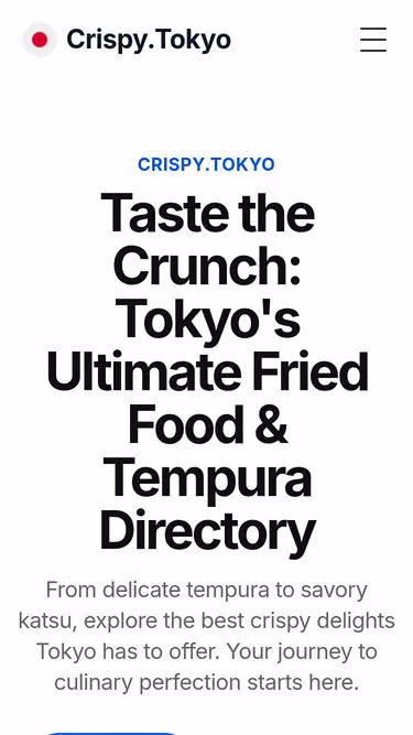Screenshot of crispy.tokyo
