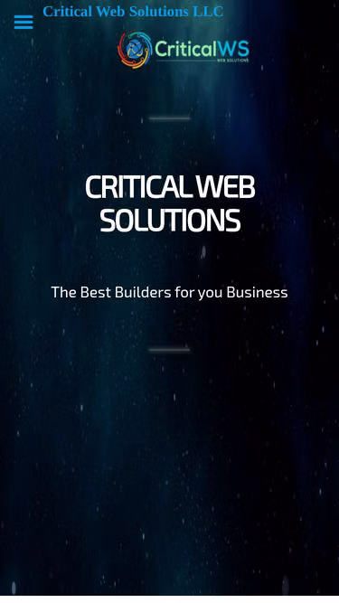 Screenshot of critical.ws