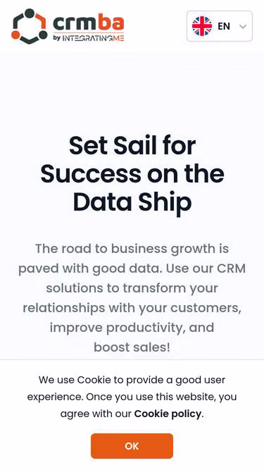 Screenshot of crm.ba