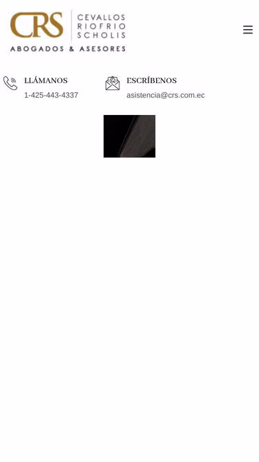 Screenshot of crs.com.ec