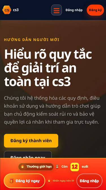 Screenshot of cs3.one