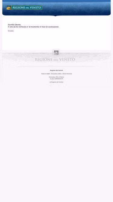 Screenshot of csirt.veneto.it