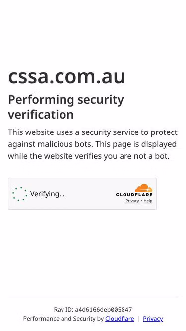 Screenshot of cssa.com.au
