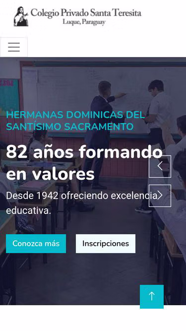 Screenshot of cst.edu.py