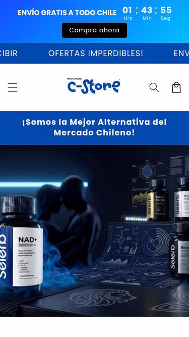 Screenshot of cstore.cl