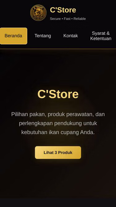 Screenshot of cstore.my.id