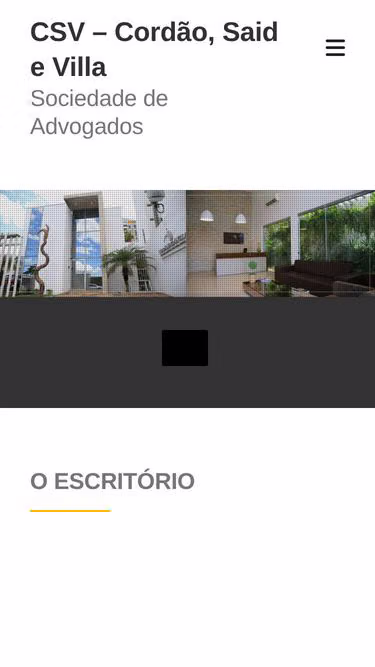 Screenshot of csv.adv.br