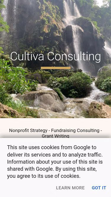Screenshot of cultiva.consulting