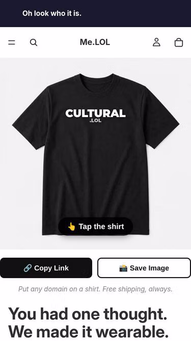 Screenshot of cultural.lol