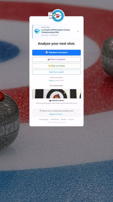 Screenshot of curling.gg