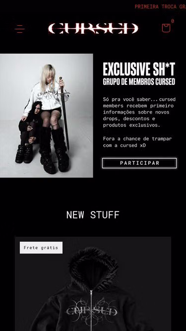 Screenshot of cursed.com.br