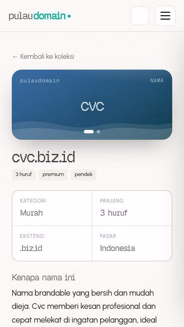 Screenshot of cvc.biz.id