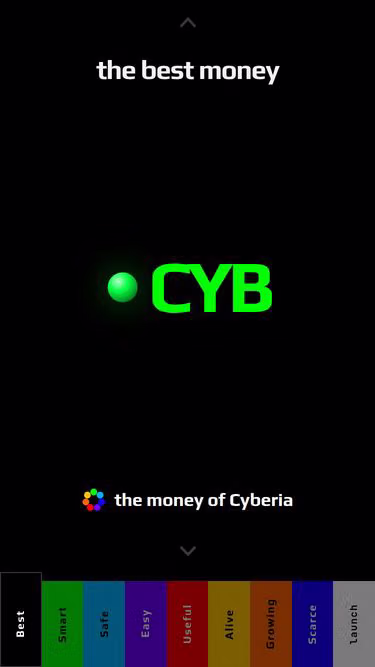 Screenshot of cyb.money