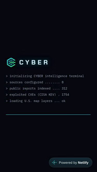 Screenshot of cyberai.lol