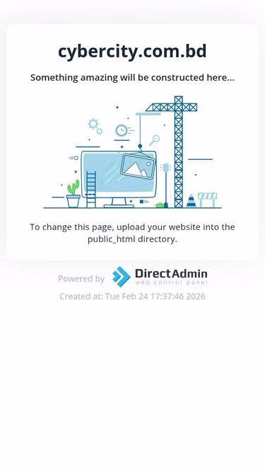 Screenshot of cybercity.com.bd