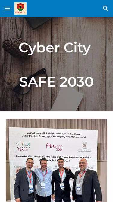 Screenshot of cybercity.ma