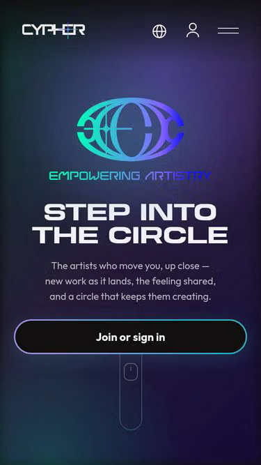 Screenshot of cypher.global