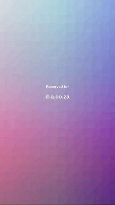 Screenshot of d-a.co.za