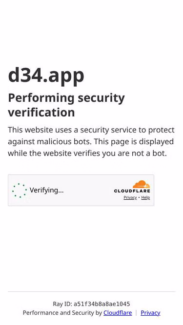 Screenshot of d34.app