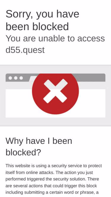 Screenshot of d55.quest