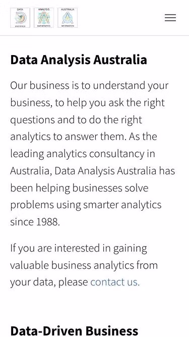 Screenshot of daa.com.au