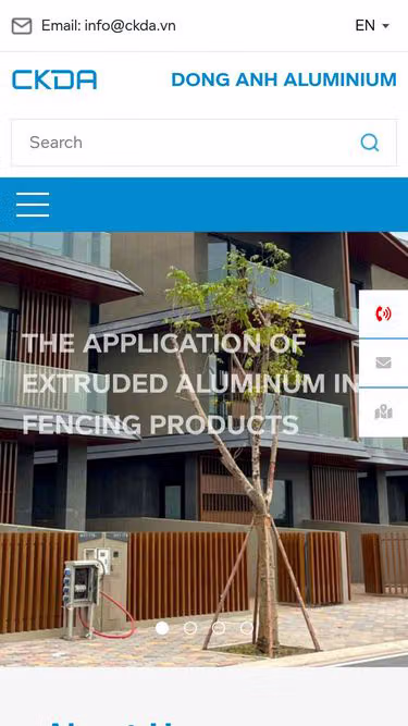 Screenshot of daa.vn