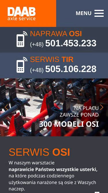 Screenshot of daab.com.pl