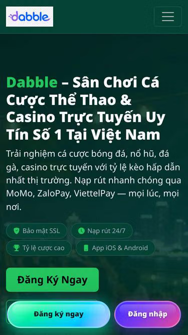Screenshot of dabble.best