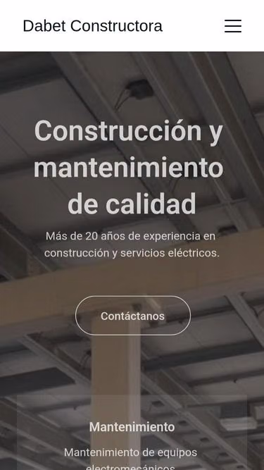 Screenshot of dabet.com.mx