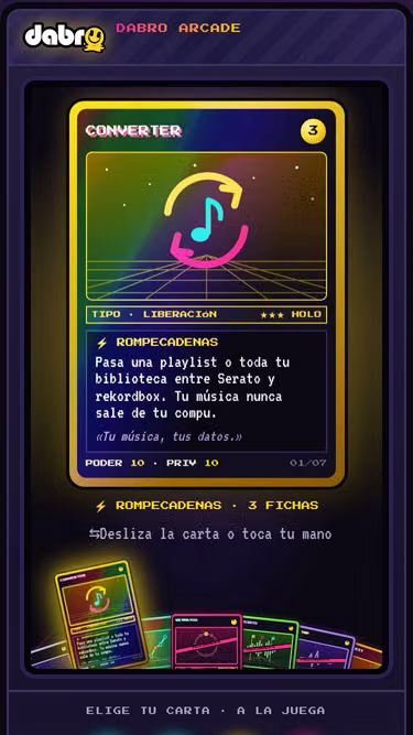 Screenshot of dabro.app