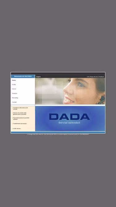 Screenshot of dada.info