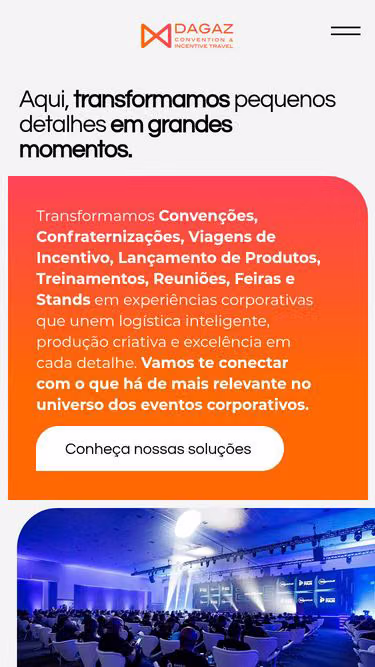 Screenshot of dagaz.tur.br