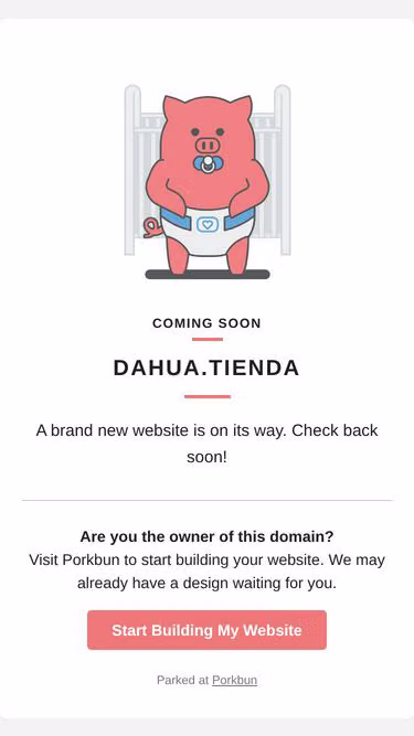 Screenshot of dahua.tienda
