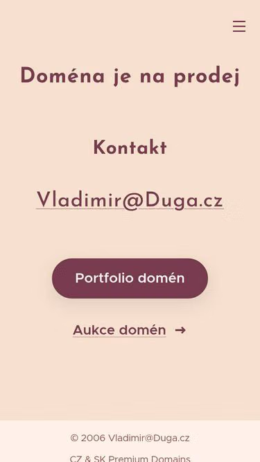 Screenshot of dai.sk