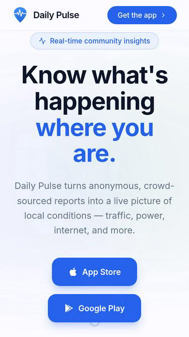 Screenshot of dailypulse.today