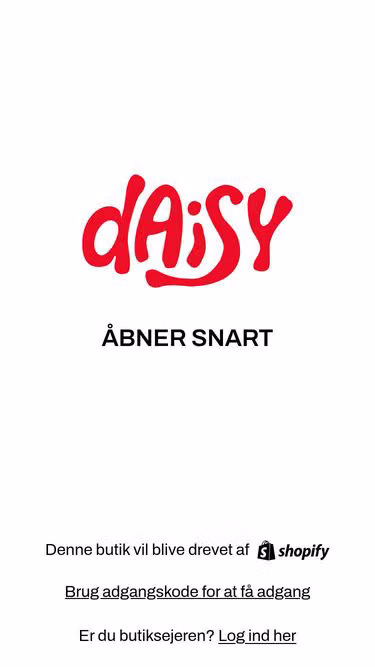 Screenshot of daisy.dk