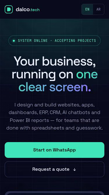 Screenshot of dalco.tech