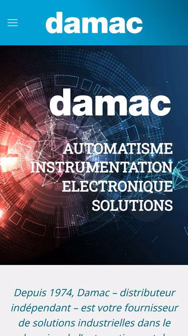 Screenshot of damac.fr