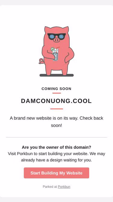 Screenshot of damconuong.cool